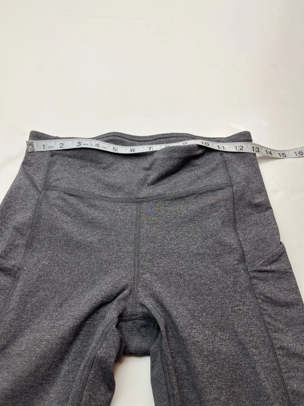 Lululemon Speed Up Tight Legging Heathered Black Grey Gray W5CA2T‎ Womens 6